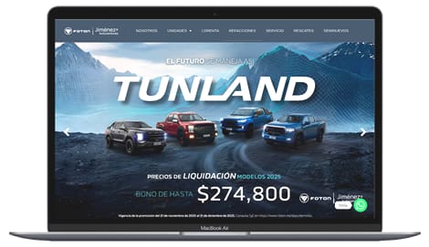 Distribución camiones y partes